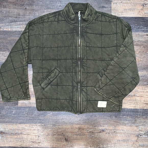 Free People Dolman Knit Quilted Jacket - Picture 4 of 7